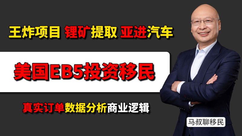 2026美国EB5投资移民优质项目 80万美金投哪最稳 亚进汽车配件厂七期 锂矿提取 乡村项目天花板-神州四方移民